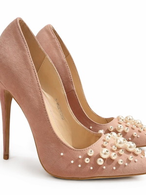 Public Desire Pink Pumps Size 38 Like New, Perfect Condition