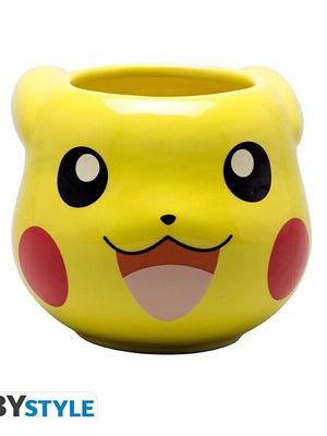 Abystyle Pokemon Pikachu 3D ceramic mug 500ml new