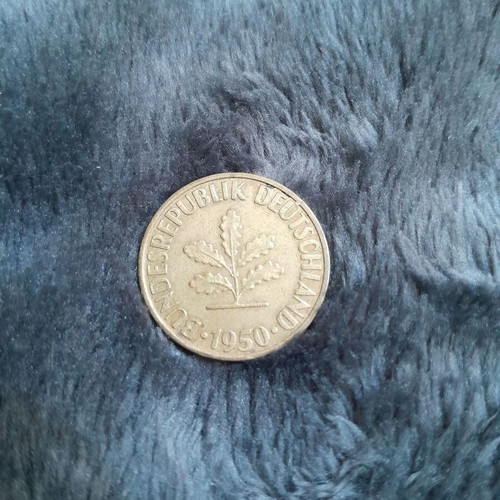 German collectible coin 10 cents 1950 like new