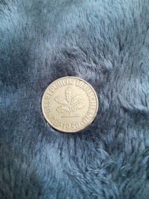 German collectible coin 10 cents 1950 like new
