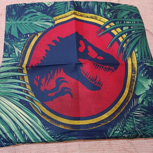 Jurassic Park pillowcase new polyester with zipper