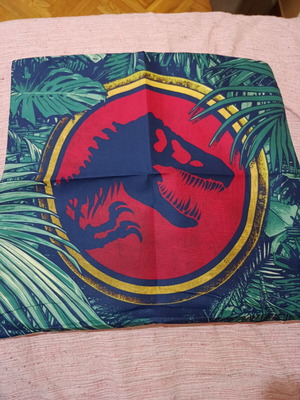 Jurassic Park pillowcase new polyester with zipper