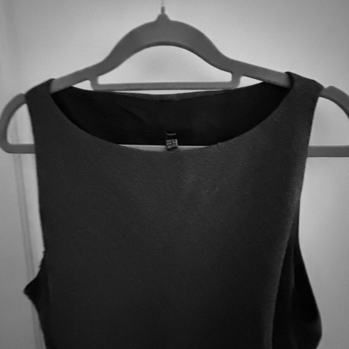 Zara gray sleeveless dress like new, size M