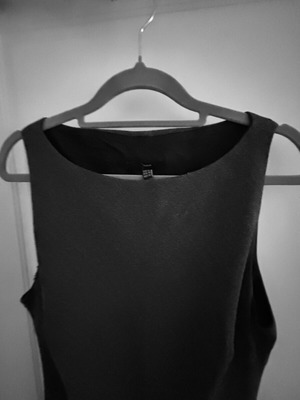 Zara gray sleeveless dress like new, size M