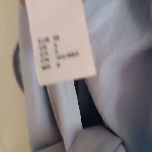 H&M cotton dress light blue fine like new