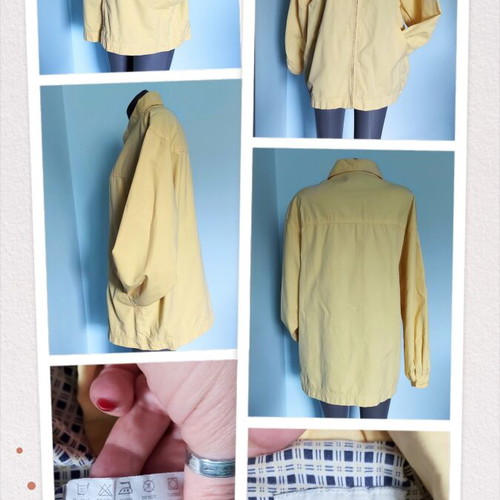 Cecil vintage yellow jacket with lining, like new