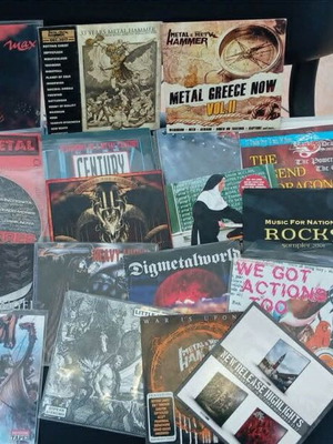 Συλλογή 31 μεταχειρισμένων CD με Heavy Metal compilation
