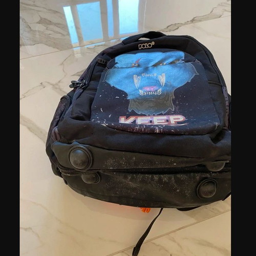 Polo Extenic Glow Tiger backpack used, expandable school bag