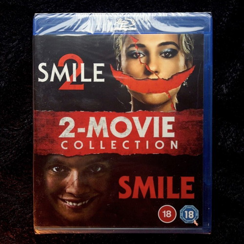 Smile 2022 & Smile 2 2024 Blu-ray movie pack new