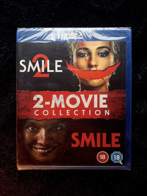 Smile 2022 & Smile 2 2024 Blu-ray movie pack new