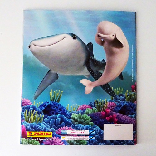 Panini Finding Dory sticker album used 100% complete