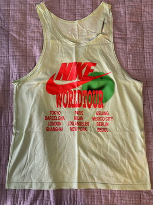 Nike World Tour shirt used, sizes M and L