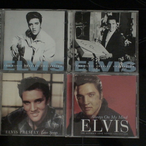 Elvis Presley 11 CD set used, pop genre