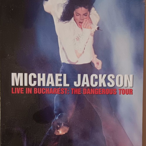 Michael Jackson Live in Bucharest DVD slipcase edition 2002 like new