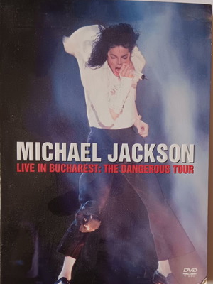 Michael Jackson Live in Bucharest DVD slipcase edition 2002 like new