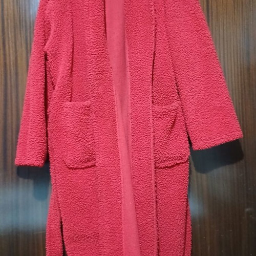 Dunnes Stores Red Teddy Fleece Robe XL Like New