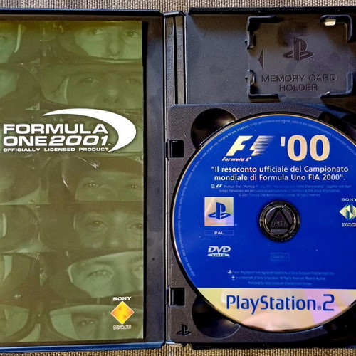 Formula One 2001 Limited Edition PS2 used, Italian edition