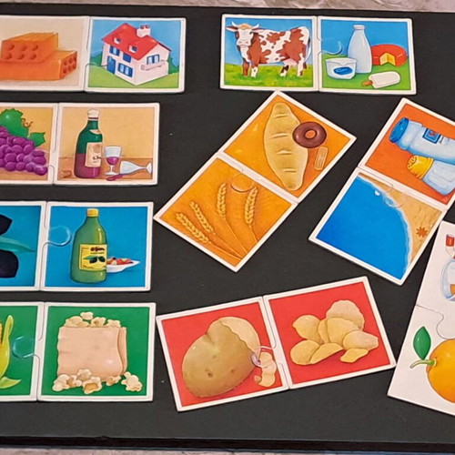 Desyllas educational game "Γίνεται από..." used