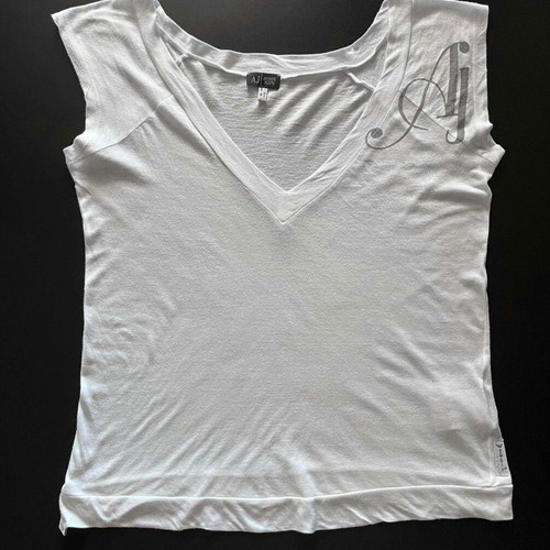 Armani Jeans blouse used, white, size 44 It
