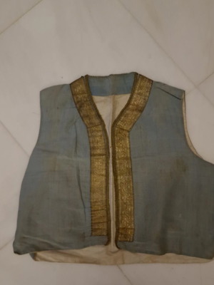 Silk inner vest of traditional costume