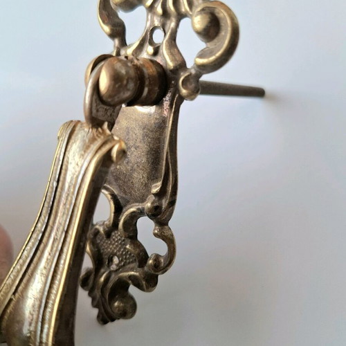 Vintage door handles new, 1960s-70s decade