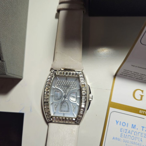 Guess women's watch used with box and purchase receipt