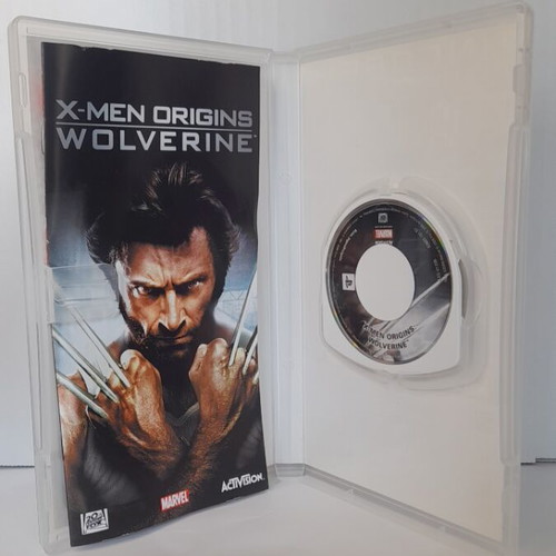 X-Men Origins Wolverine PSP game like new, English version, complete with manual