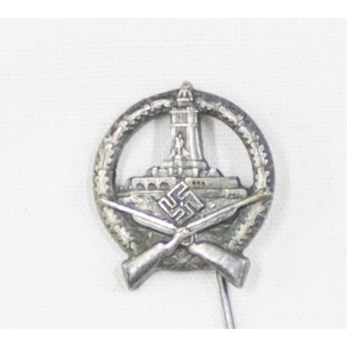 German Shooting Award Pin 1938 used DRKB