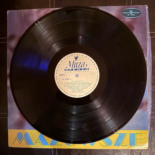 Mazowsze Vol. 5 vinyl like new, folk music, Polskie Nagrania Muza