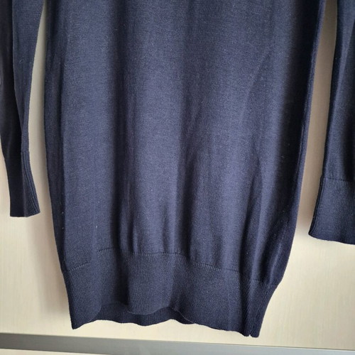 Esmara navy knitted turtleneck dress used, size S