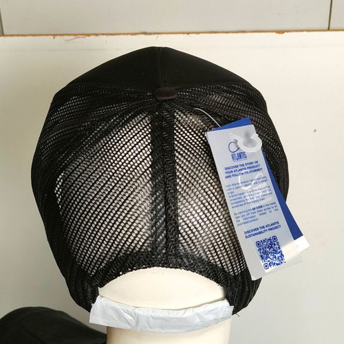 Atlantis 890 Snap five-panel jockey cap new, black unisex