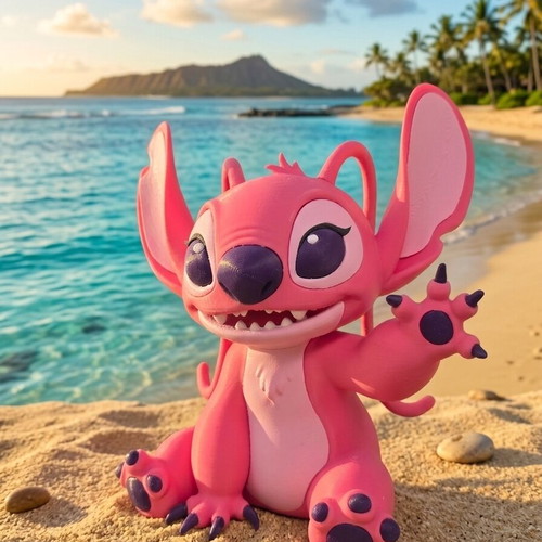 3D Figure Angel (Stitch) made to order