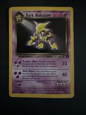 Dark Alakazam #18 Pokemon Team Rocket μεταχειρισμένο