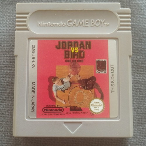 Nintendo Game Boy Jordan VS Bird One on One game