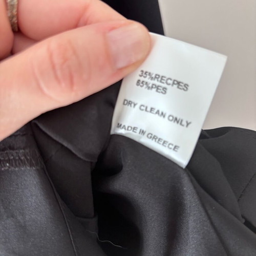 Mini dress Stefania Vaidani black like new, size M