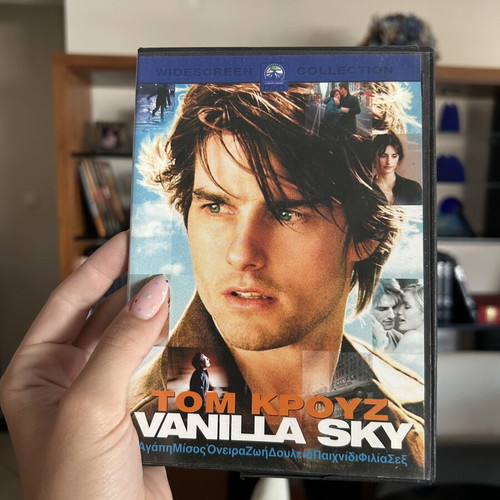 Vanilla Sky DVD with Greek subtitles, Tom Cruise, action