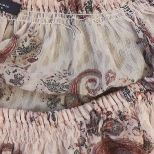 Violeta by Mango blouse used, pink, size M