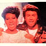  GEORGE MICHAEL & ARETHA FRANKLIN - I KNEW YOU WERE WAITING FOR ME