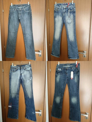 Jeans new, size L, blue