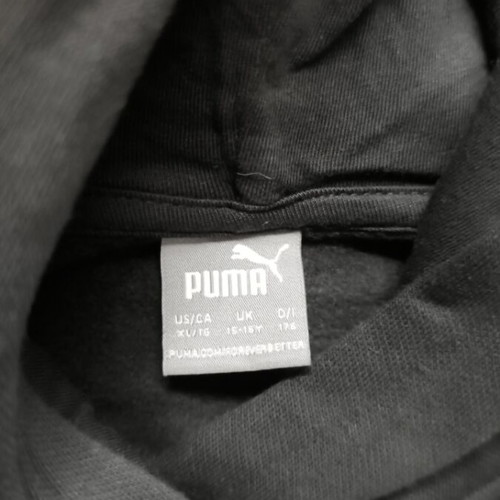 Puma Black Hoodie New Size 15-16 Years