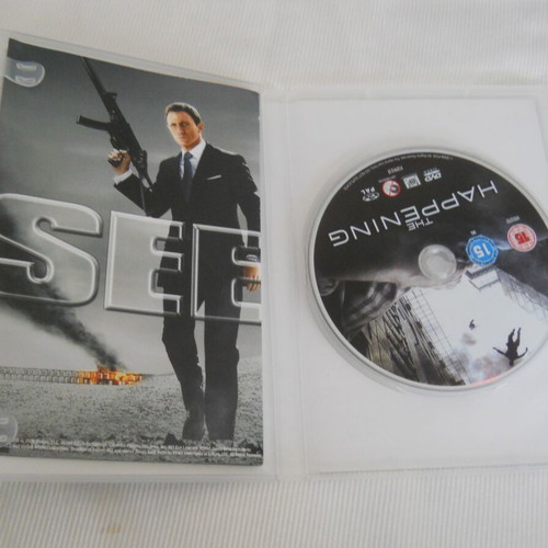 The Happening DVD used with English subtitles
