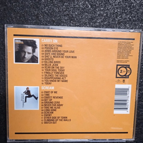 Chris Cornell CD used, special edition Carry On & Scream