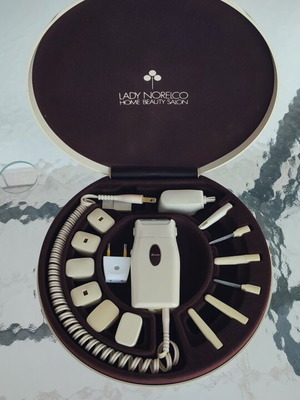 Lady Norelco Home Beauty Salon vintage set like new with original manual
