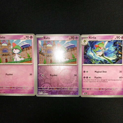 Pokemon tcg Ralts and Kirlia (SVI) -  1,50 - Vendora.cy