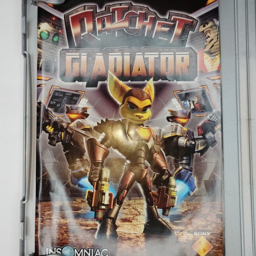 Ratchet Gladiator PS2 game