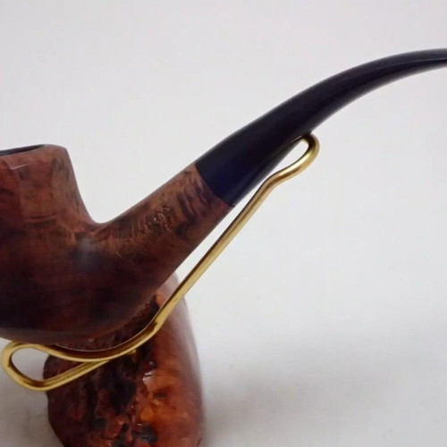Handmade Tziaros tobacco pipe used, Greek made