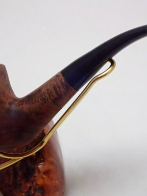 Handmade Tziaros tobacco pipe used, Greek made