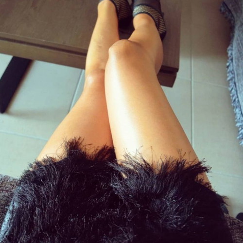 Relish eco leather black shorts new, with fringes
