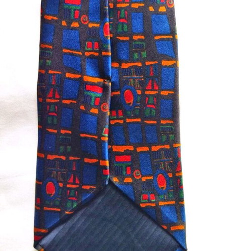Zegna tie 100% silk like new, multicolor, made in Italy