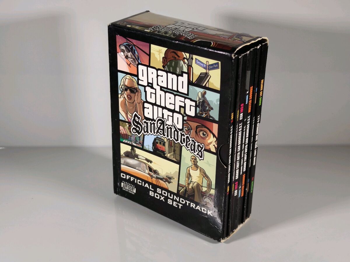 grand theft auto サウンドトラックボックスセット Amazon.co.jp: Grand Theft Auto: Vice City, Official Soundtrack Box